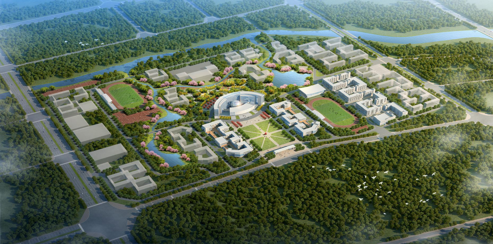 7790必发集团官网建设承建信阳师范学院淮河校区一期 建设项目BIM技术利用总结